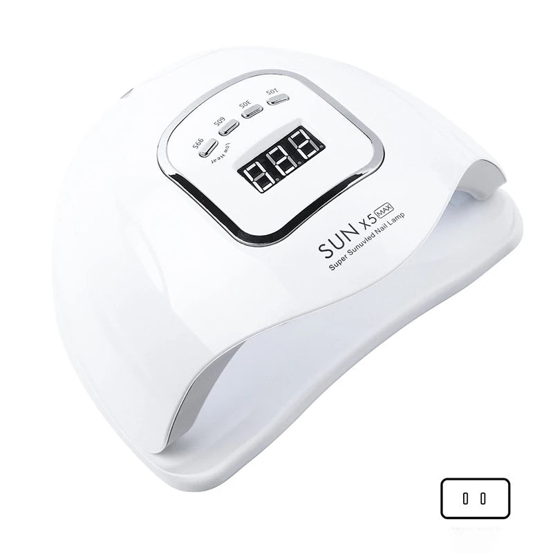SUNX5Max 150W UV LED lampe à ongles pour séchage rapide Gel ongles photothérapie Machine 45 LEDs manucure Salon outil équipement