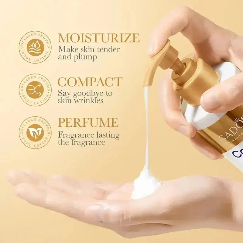 Lait au collagène blanchissant visage crème pour le corps blanchissant la peau Lotion hydratante soin éclaircissant