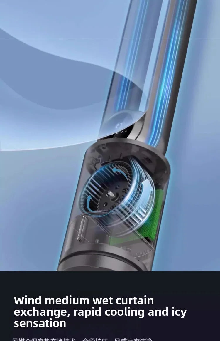 Ventilateur tour sans pales Chigo 220V, refroidisseur d'air silencieux à circulation d'air, ventilateur sur pied pour la maison