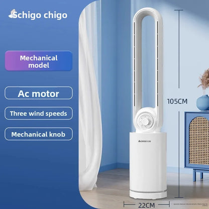 Ventilateur tour sans pales Chigo 220V, refroidisseur d'air silencieux à circulation d'air, ventilateur sur pied pour la maison
