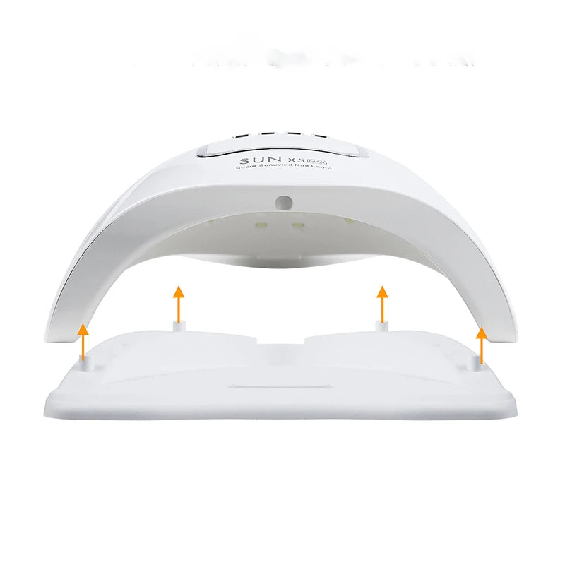 SUNX5Max 150W UV LED lampe à ongles pour séchage rapide Gel ongles photothérapie Machine 45 LEDs manucure Salon outil équipement